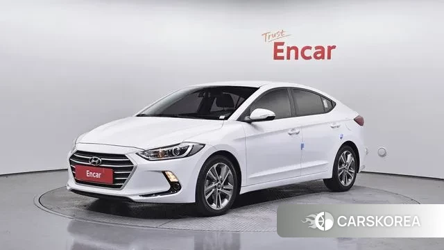 Hyundai Avante AD 2018 Белый из Кореи