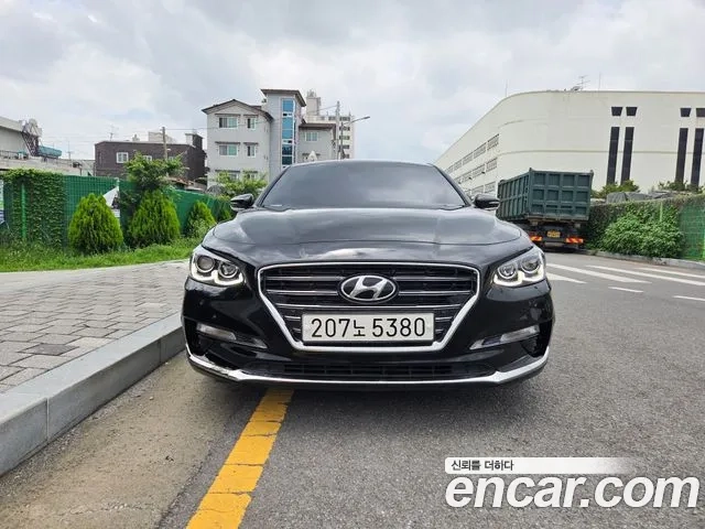 Hyundai Grandeur IG 2018 Черный из Кореи