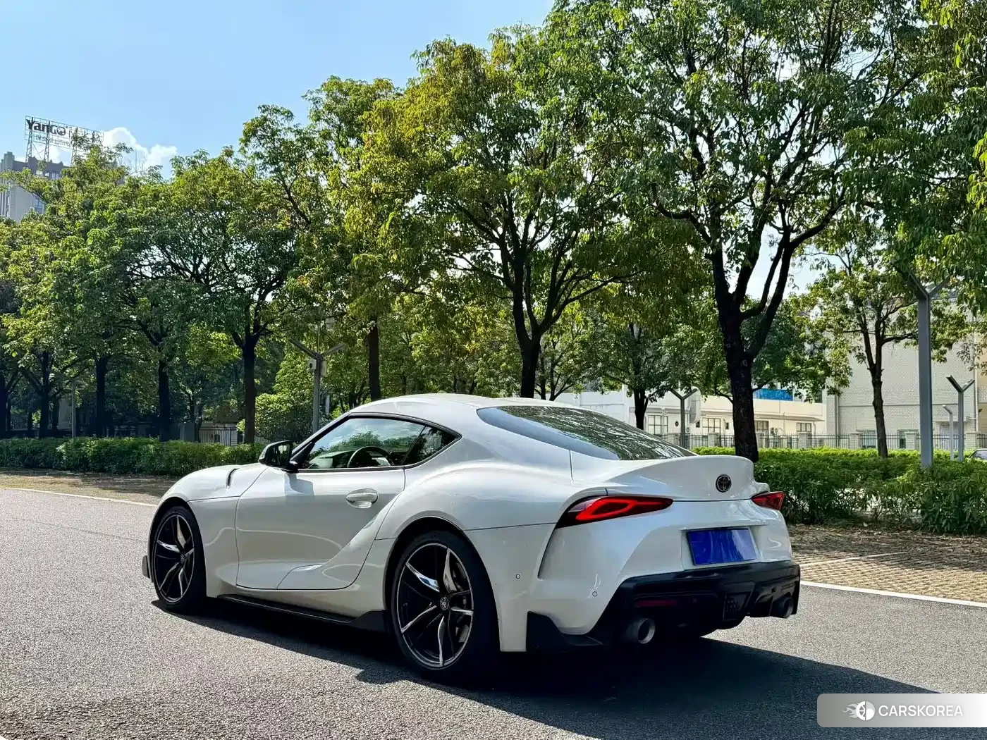 Toyota Supra 2022 Белый из Китая