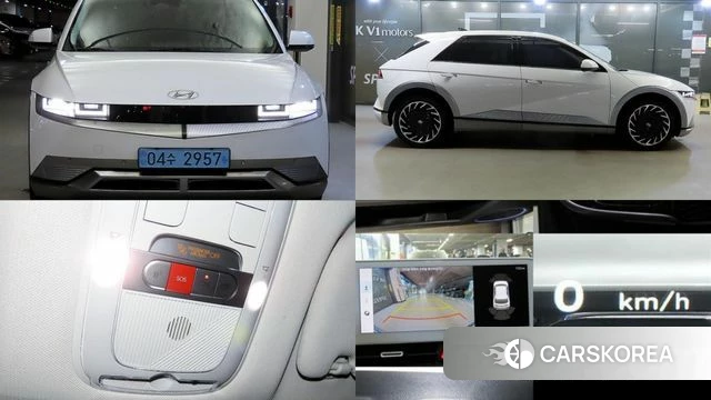 Hyundai Ionic 5 2022 Белый из Кореи