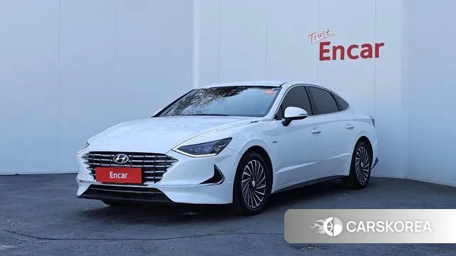 Hyundai Sonata Hybrid (DN8) 2019 Белый из Кореи