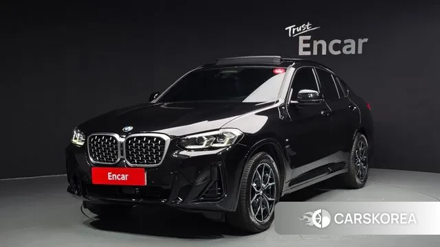 BMW X4 (G02) 2023 Черный из Кореи