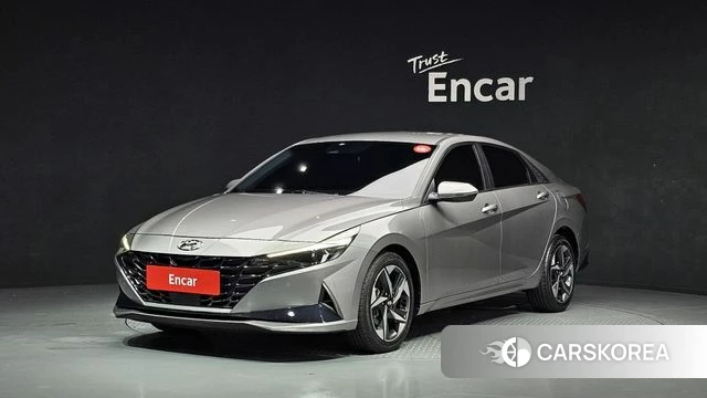 Hyundai Avante (CN7) 2020 Серый из Кореи