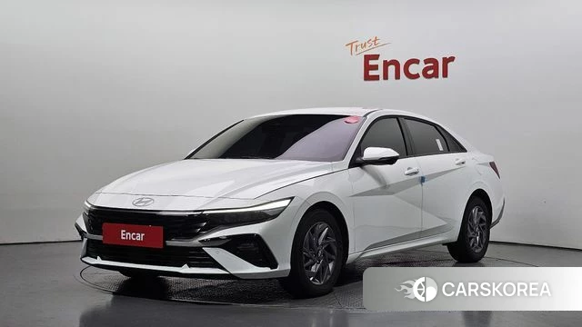 Hyundai The New Avante (CN7) 2025 Белый из Кореи