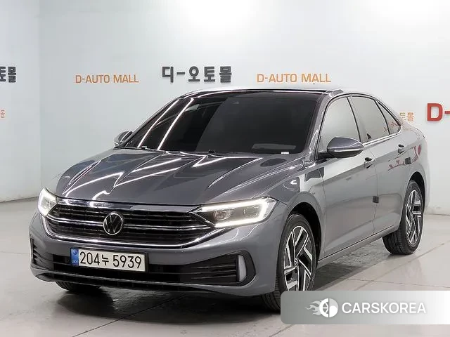 Volkswagen 7th Generation of Jetta 2023 Серый из Кореи