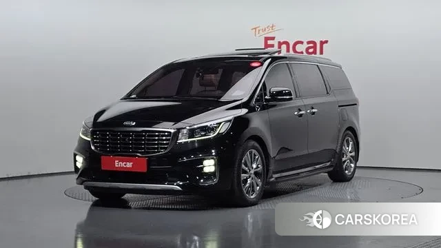 Kia The New Carnival 2019 Черный из Кореи