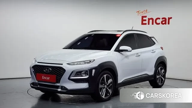 Hyundai Kona 2018 Белый из Кореи