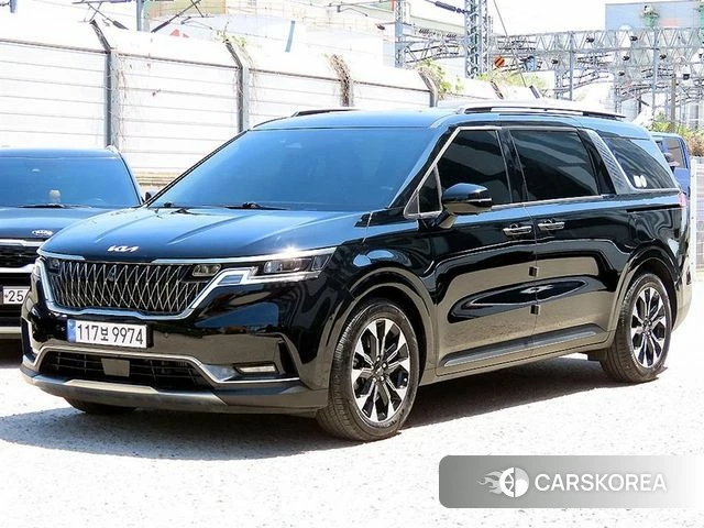 Kia Carnival 4th generation 2023 Черный из Кореи