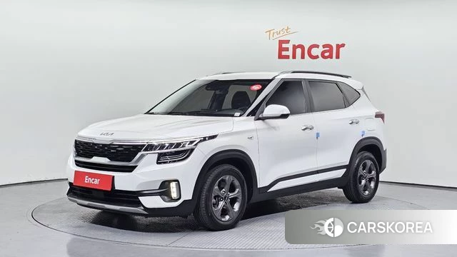 Kia Seltos 2022 Белый из Кореи