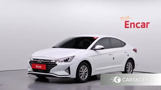 Hyundai The New Avante AD 2018 Белый из Кореи