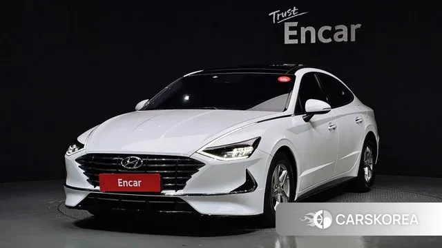 Hyundai Sonata (DN8) 2019 Белый из Кореи