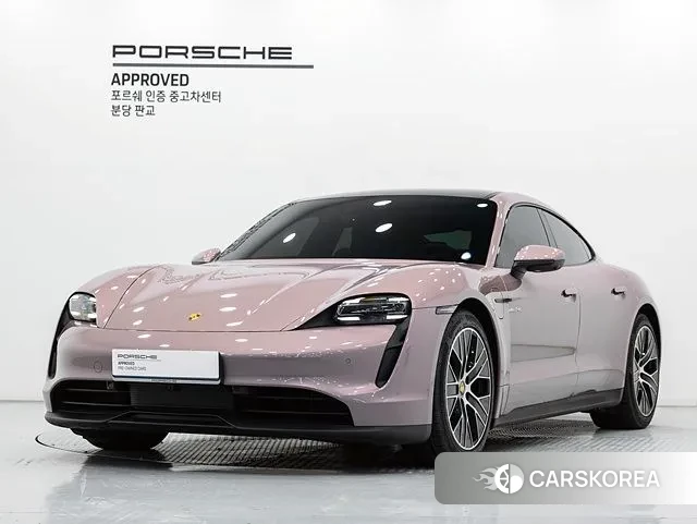 Porsche Taycan 2023 Розовый из Кореи