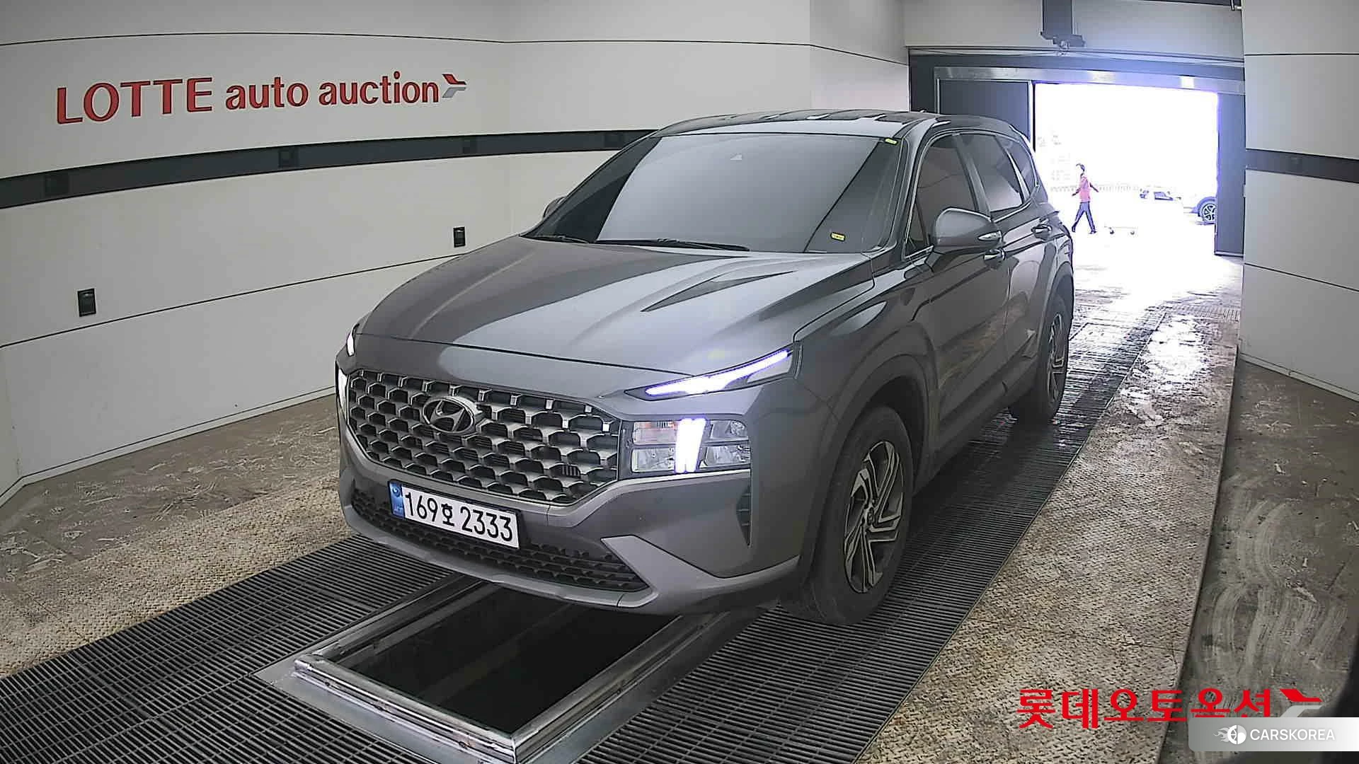 Hyundai Santa Fe 2022 Magnetic Grey Metallic из Кореи