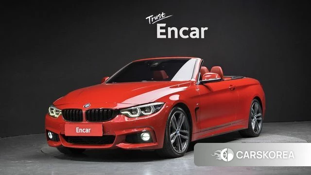 BMW 4 Series (F32) 2018 Красный из Кореи