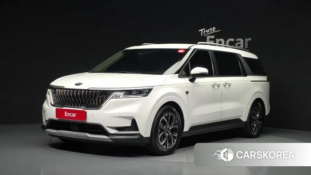 Kia Carnival 4th generation 2021 Белый из Кореи