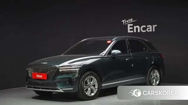 Genesis GV70 2022 Темно-зеленый из Кореи