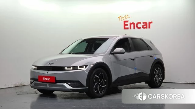 Hyundai Ionic 5 2022 Серебристо-серый из Кореи