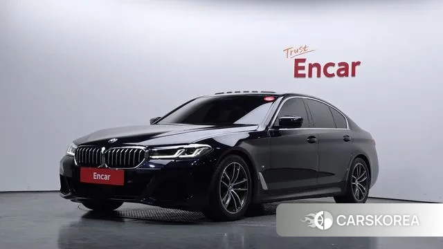 BMW 5 Series (G30) 2021 Черный из Кореи