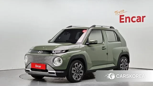 Hyundai Casper 2022 Темно-зеленый из Кореи