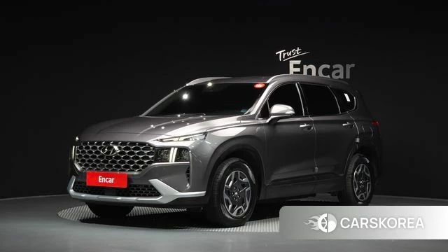 Hyundai The New Santa Fe 2023 Серый из Кореи