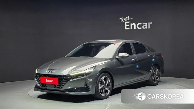 Hyundai Avante (CN7) 2020 Серый из Кореи