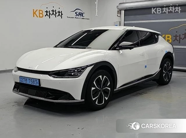 Kia EV6 2022 Белый из Кореи