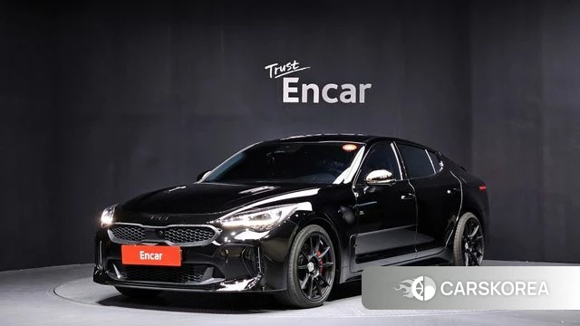 Kia Stinger Meister 2021 Черный из Кореи