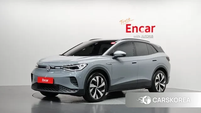 Volkswagen ID.4 2023 Серый из Кореи