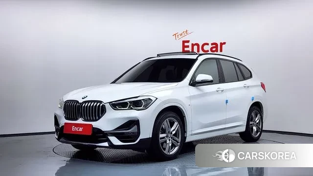 BMW X1 (F48) 2022 Белый из Кореи