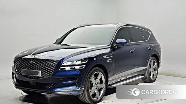 Genesis GV80 2021 Синий из Кореи