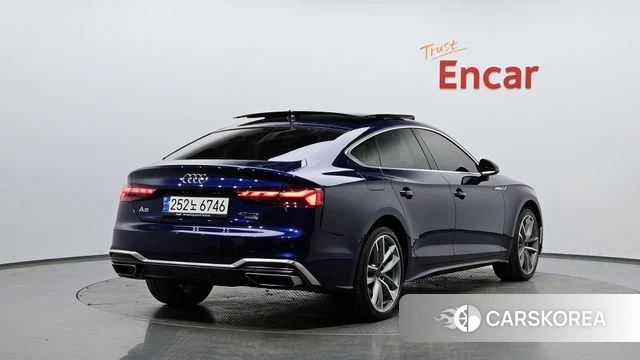 Audi A5 (F5) 2021 Синий из Кореи