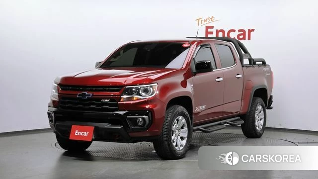 Chevrolet (GM Daewoo) Real New Colorado 2022 Красный из Кореи