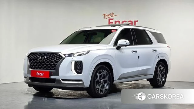 Hyundai Palisade 2021 Белый из Кореи