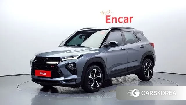 Chevrolet (GM Daewoo) Trailblazer 2020 Серый из Кореи