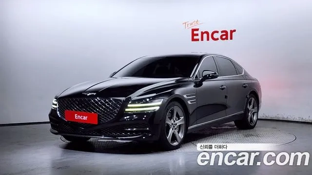 Genesis G80 (RG3) 2021 Черный из Кореи
