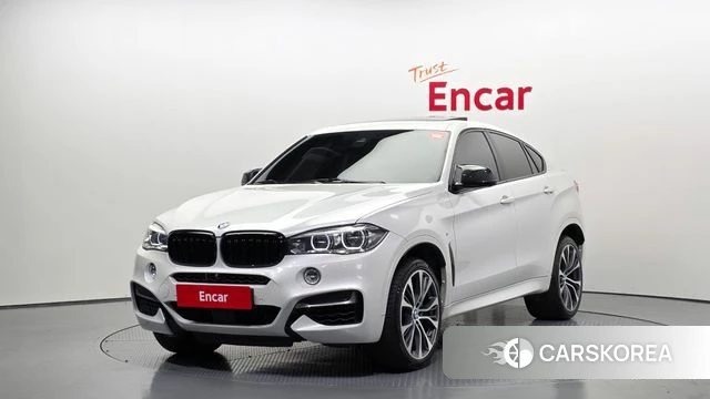 BMW X6 (F16) 2018 Белый из Кореи