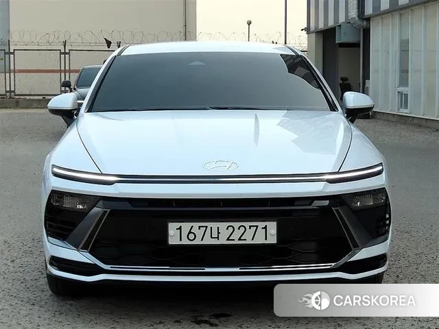 Hyundai Sonata D Edge (DN8) 2024 Белый из Кореи