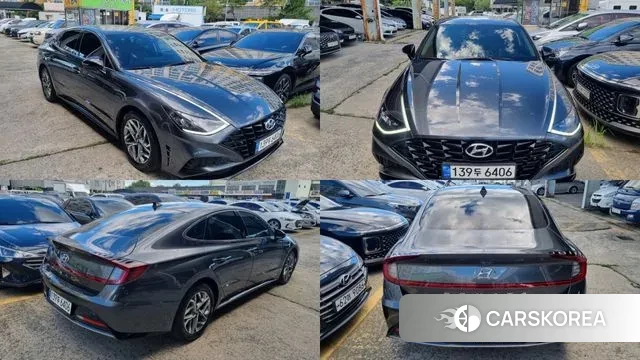 Hyundai Sonata (DN8) 2022 Серый из Кореи
