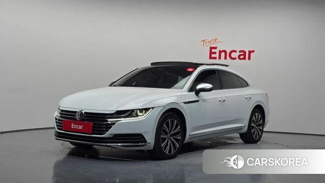 Volkswagen Arteon 2019 Белый из Кореи