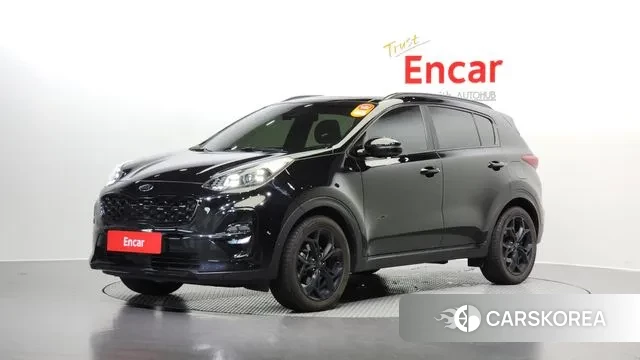 Kia Sportage The Bold 2021 Черный из Кореи