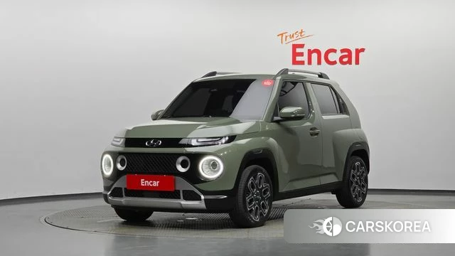 Hyundai Casper 2023 Темно-зеленый из Кореи