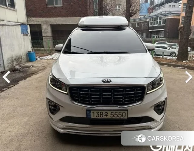 Kia The New Carnival 2018 Белый из Кореи
