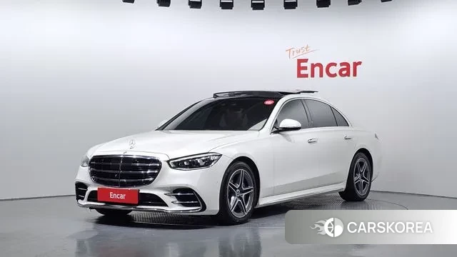 Mercedes-Benz S-Class W223 2022 Белый из Кореи
