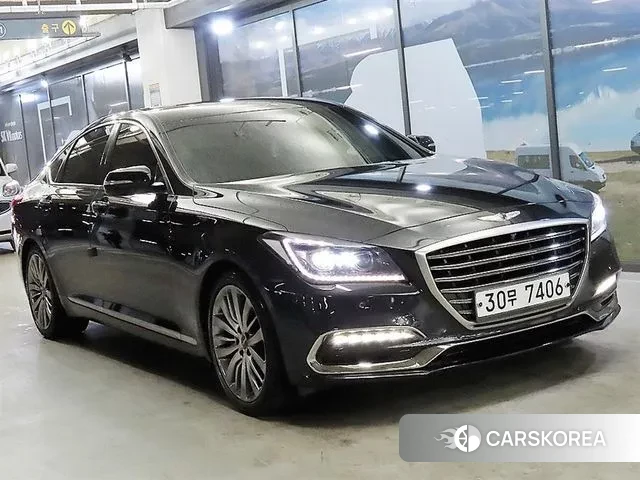 Genesis G80 2018 Черный из Кореи