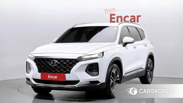 Hyundai Santa Fe TM 2018 Белый из Кореи