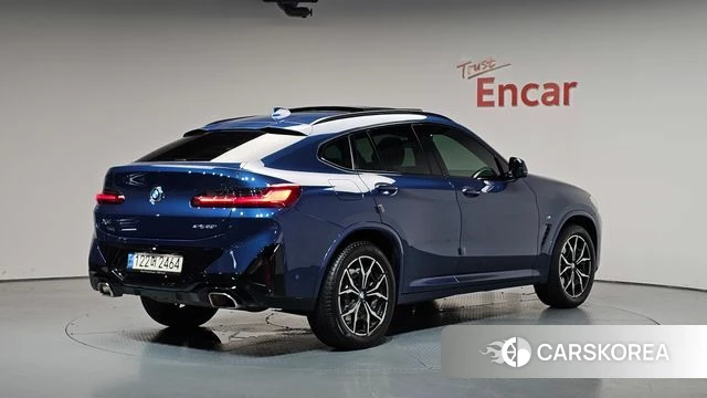 BMW X4 (G02) 2022 Синий из Кореи