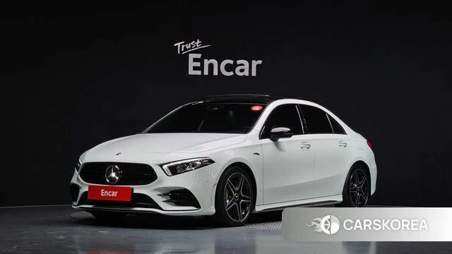 Mercedes-Benz A-Class W177 2022 Белый из Кореи