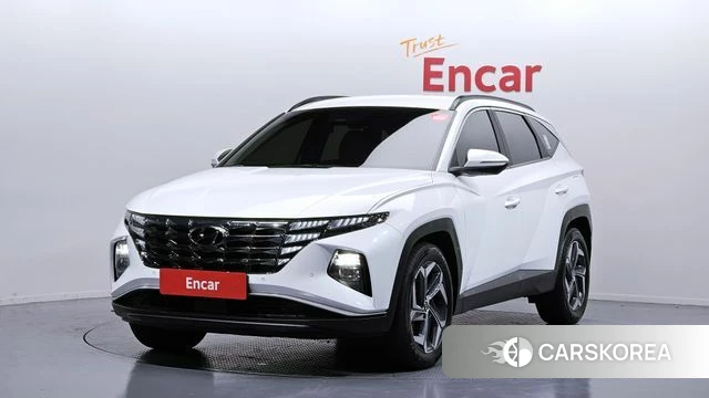 Hyundai Tucson (NX4) 2021 Белый из Кореи