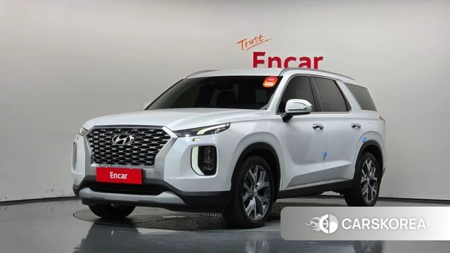 Hyundai Palisade 2021 Белый из Кореи