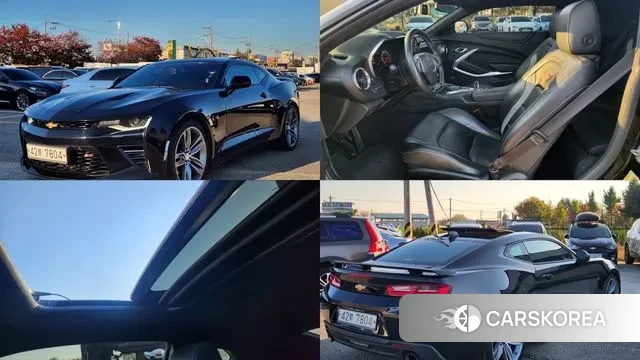 Chevrolet (GM Daewoo) All New Camaro 2018 Черный из Кореи
